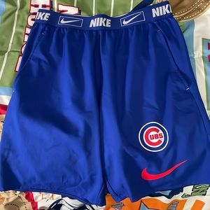 Nike Chicago Cubs shorts
